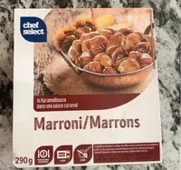 Mängden socker i Marroni