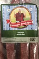 Mängden socker i Landjäger Gendarmes