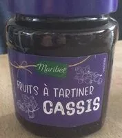 Mängden socker i Fruits à tartiner cassis