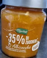 Mängden socker i Marmellata albicocche -35% di zuccheri
