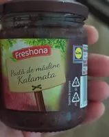 Mängden socker i Freshona olive paste
