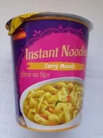 Mängden socker i Instant noodles curry masala