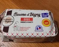 Mängden socker i Beurre d'Isigny doux