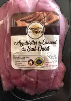 Mängden socker i Aiguillettes de canard du sud ouest