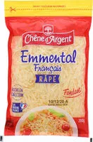 Mängden socker i Emmental français râpé