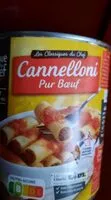 Mängden socker i Cannelloni