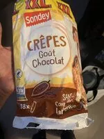 Mängden socker i Crêpes Chocolat