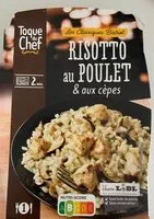 Mängden socker i Risotto au poulet et aux cèpes