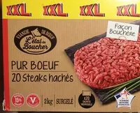 Mängden socker i PUR BOEUF 20 Steaks hachés