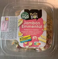 Mängden socker i Salade pâtes jambon