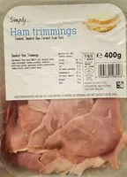 Mängden socker i Ham trimmings