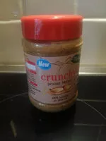 Mängden socker i Peanut butter