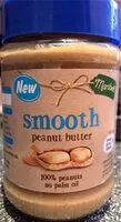 Mängden socker i Smooth Peanut Butter