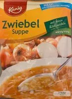 Mängden socker i Zwiebelsuppe