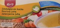 Mängden socker i Vegetable bouillon