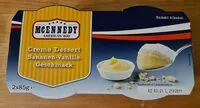 Mängden socker i LIDL MCennedy Creme Dessert Bananen Vanille Geschmack