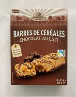 Mängden socker i Barre de céréales - chooclat au lait