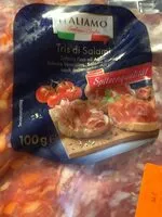 Mängden socker i Salami selection