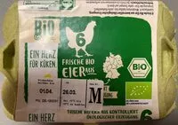 Mängden socker i Frische Bio Eier