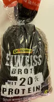 Mängden socker i Eiweißreiches Weizenvollkornbrot