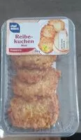 Mängden socker i Reibekuchen