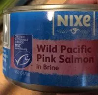 Mängden socker i Wild pacific pink salmon