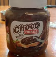 Mängden socker i Choco nussa