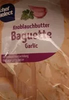 Mängden socker i Baguette garlic