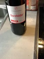 Mängden socker i Dornfelder. Rotwein halbtrocken