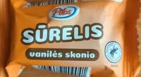 Mängden socker i Sūrelis vanilės skonio