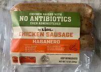 Mängden socker i Chicken Sausage