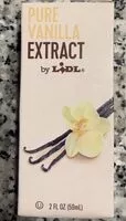 Mängden socker i Pure Vanilla Extract