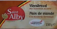 Mängden socker i Pain de viande à la moutarde Tierenteyn
