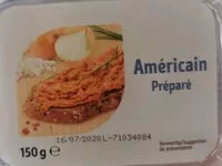 Mängden socker i Américain préparé