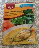 Mängden socker i Potqge aux vermicelles et quenelles de viande