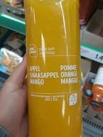 Mängden socker i Sok 100% tłoczony na zimno jabłko, pomarańcza, mango