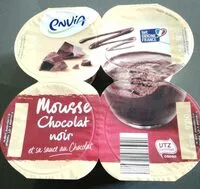 Mousses au chocolat noir