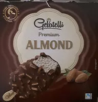 Mängden socker i Bon Gelati Premium Almond Ice cream
