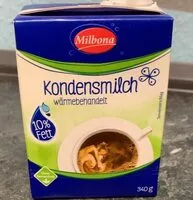 Mängden socker i Kondensmilch
