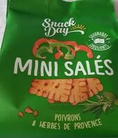 Mängden socker i Mini salés poivrons & herbes