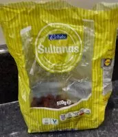 Mängden socker i Belbake sultanas