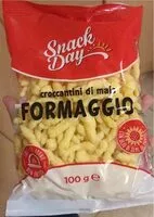 Mängden socker i Croccantini di mais formaggio