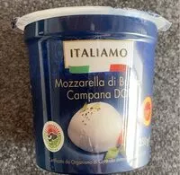 Mängden socker i Mozzarella di bufala