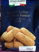 Mängden socker i Boscotti Frollini