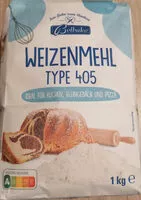 Mängden socker i Weizenmehl Vakuum 1 kg x