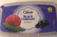 Mängden socker i Black current sorbet