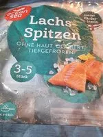 Mängden socker i Lidl Ocean Sea Lachs-Spitzen ohne Haut