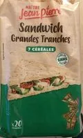 Mängden socker i Sandwich grandes tranches 7 cereales