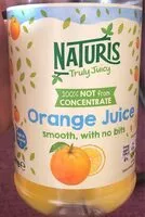 Mängden socker i Naturis Orange Juice