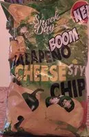 Mängden socker i Snack Day Boom Jalapeño Cheese Style Chips